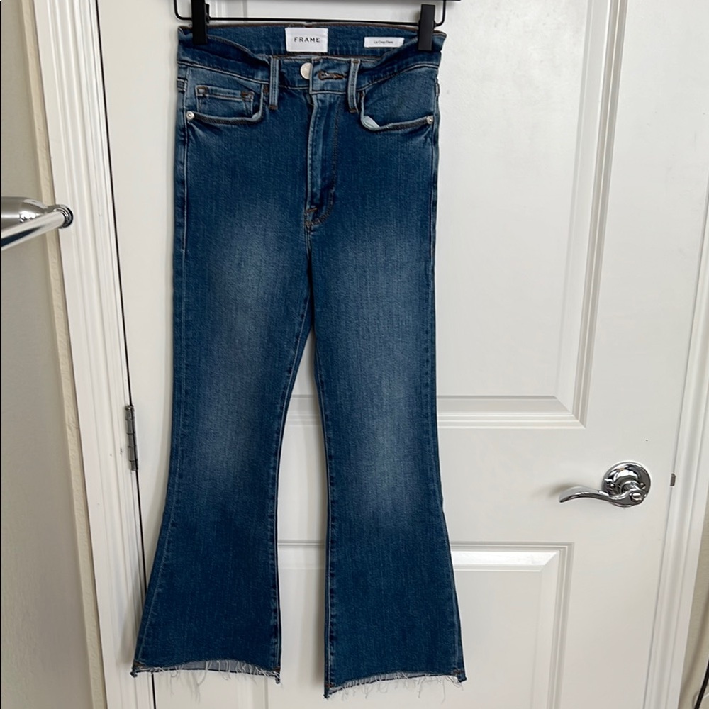 Frame Denim Women's Indigo Flare Jeans